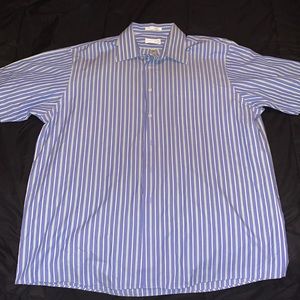 Casual striped button down